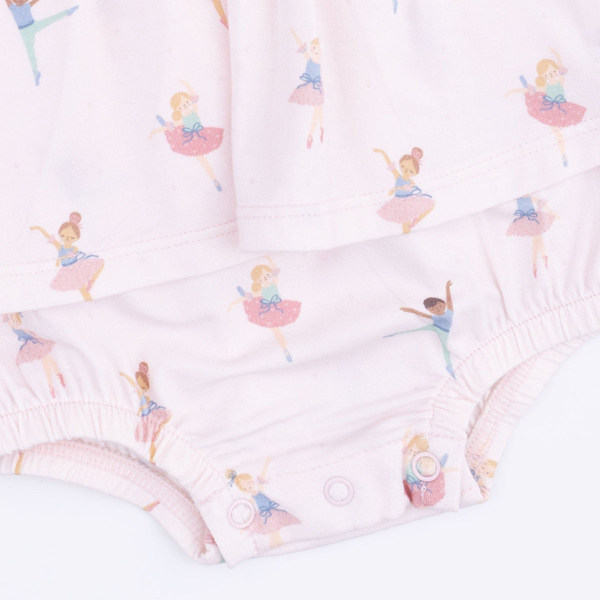 Angel Dear Petite Ballet - Peter Pan Collar Bubble with Skirt - 