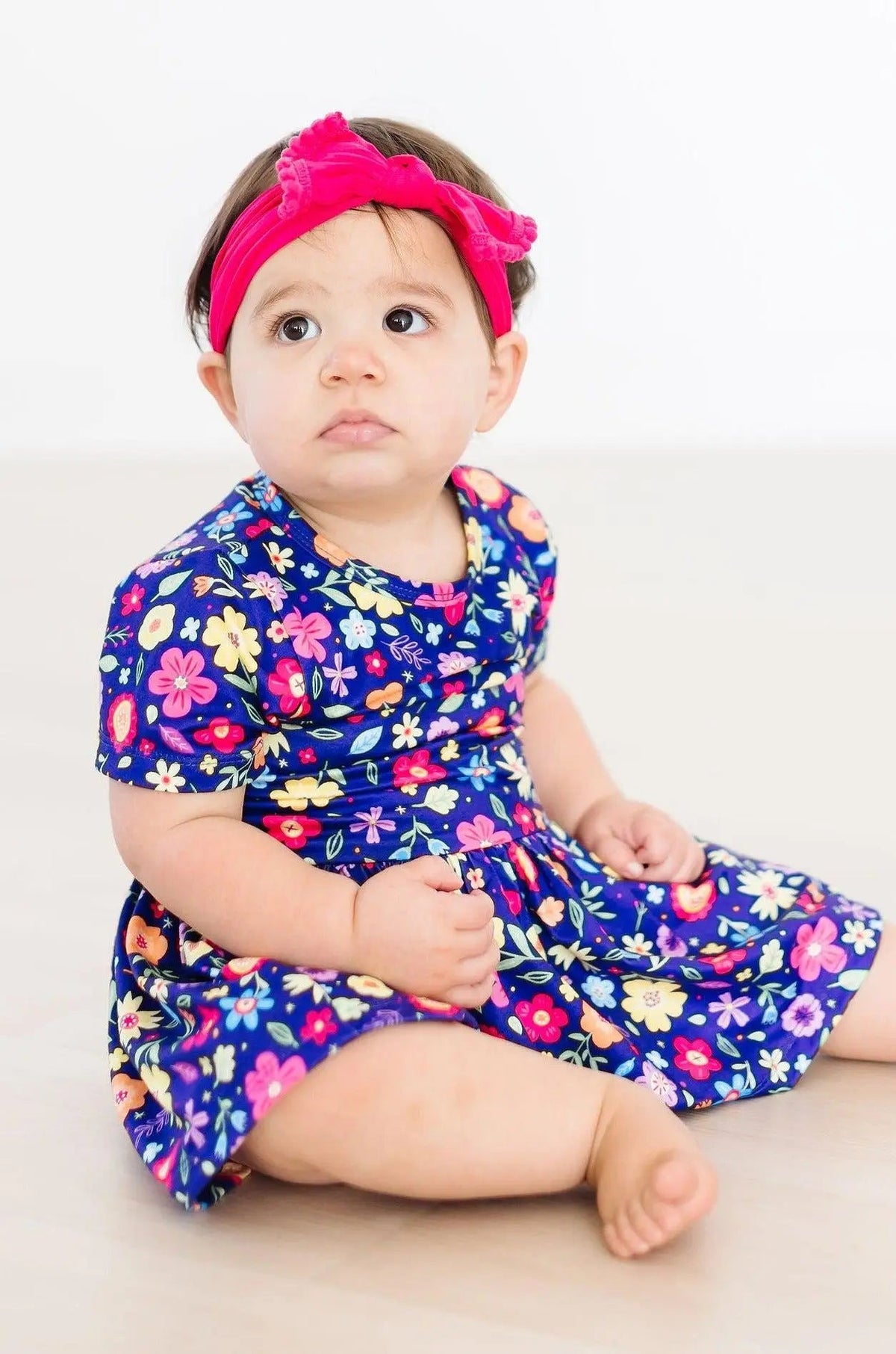 Mila & Rose ® Pick a Posy S/S Twirl Bodysuit - 