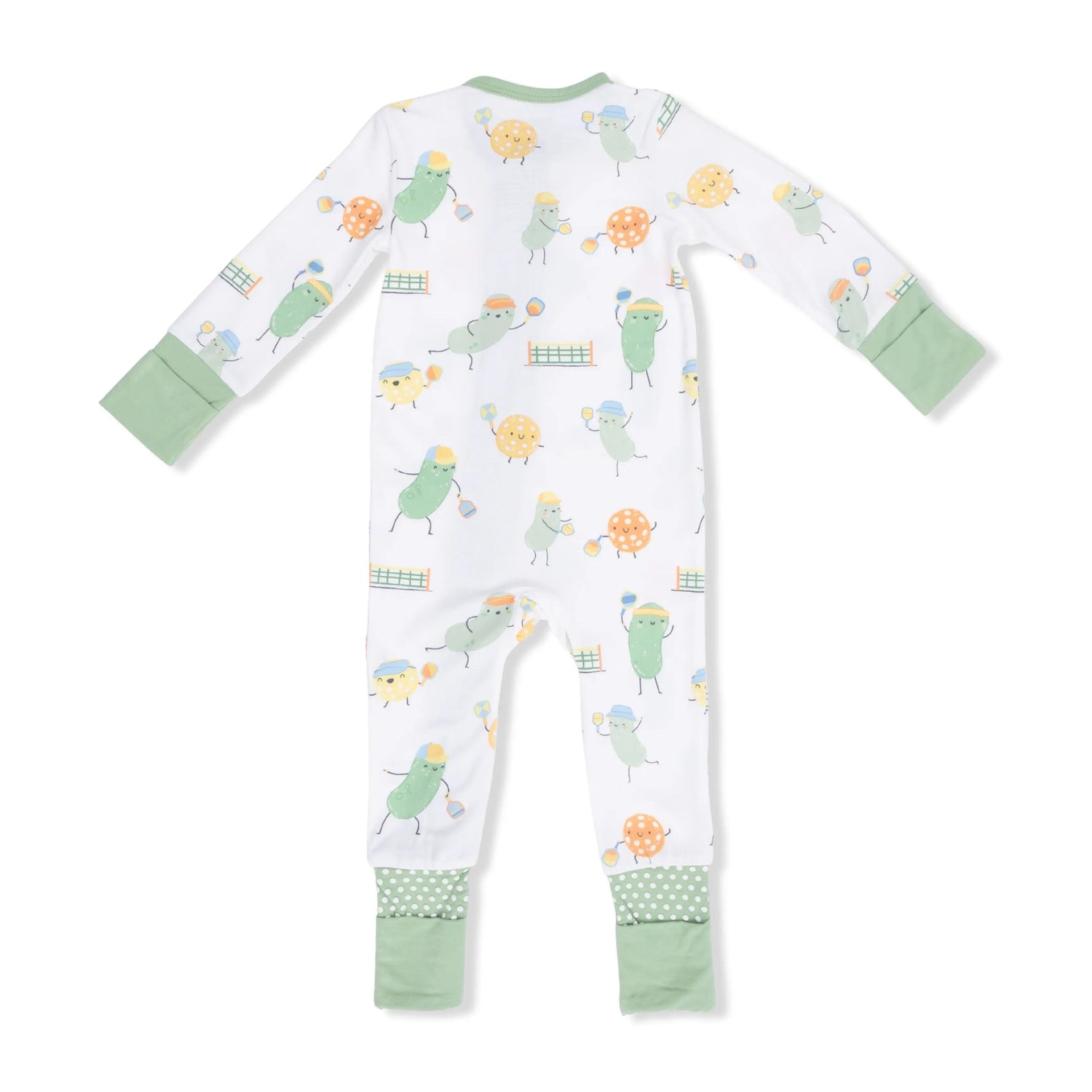 Angel Dear Pickles Playing Pickleball - Convertible Romper - 
