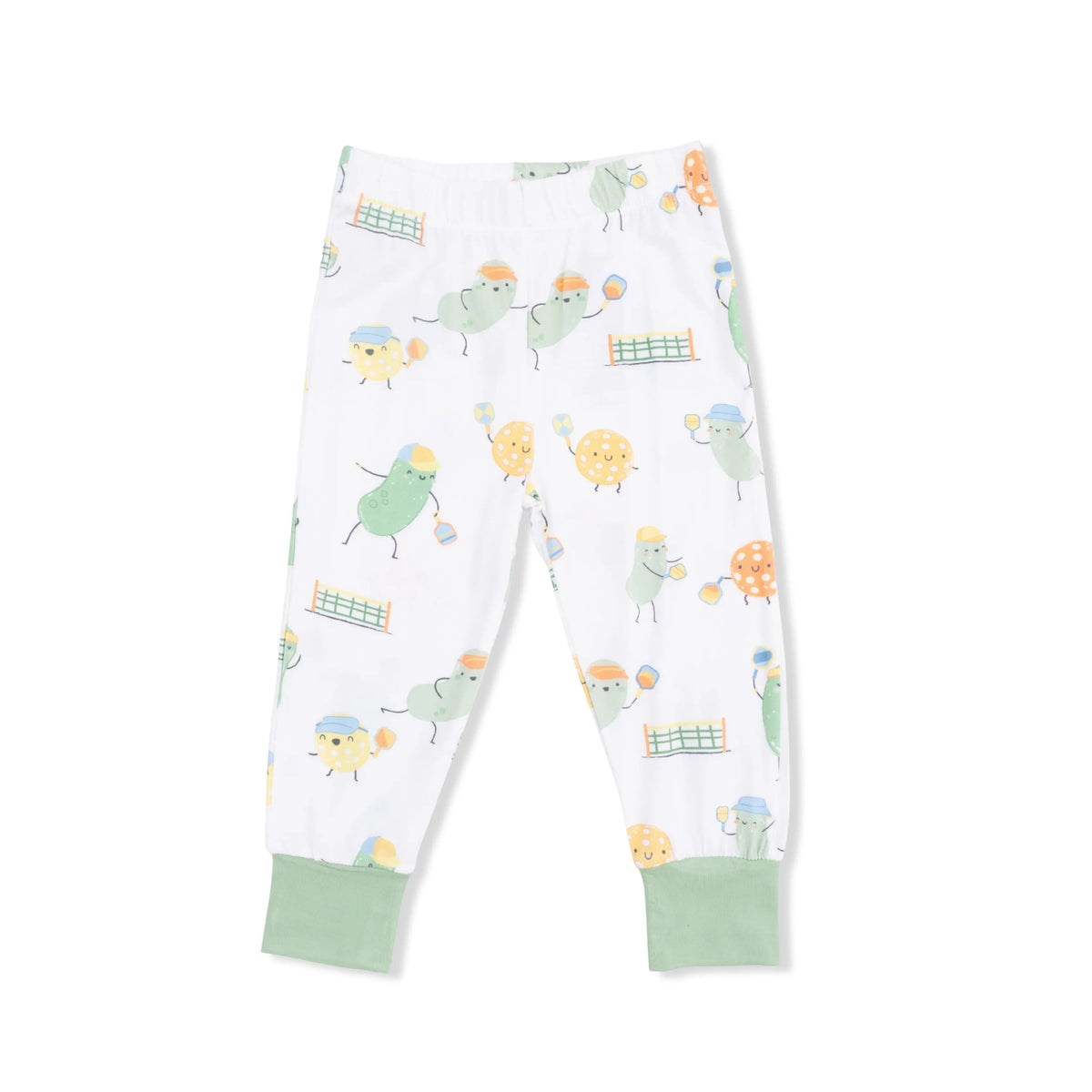 Angel Dear Pickles Playing Pickleball - Short Sleeve Loungewear Set - 