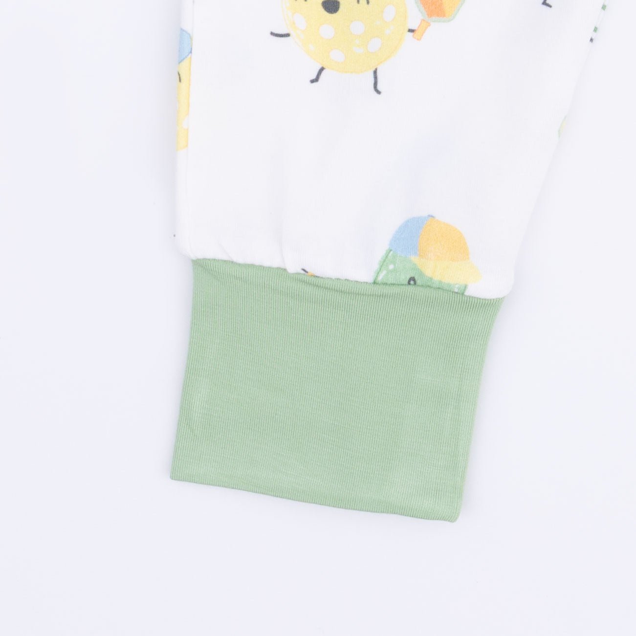 Angel Dear Pickles Playing Pickleball - Short Sleeve Loungewear Set - 