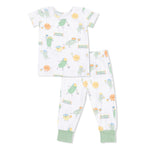 Angel Dear Pickles Playing Pickleball - Short Sleeve Loungewear Set - 