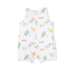 Angel Dear Pickles Playing Pickleball - Sleeveless Shortie Romper - 