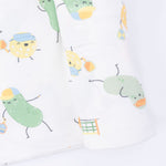 Angel Dear Pickles Playing Pickleball - Swaddle Blanket - 