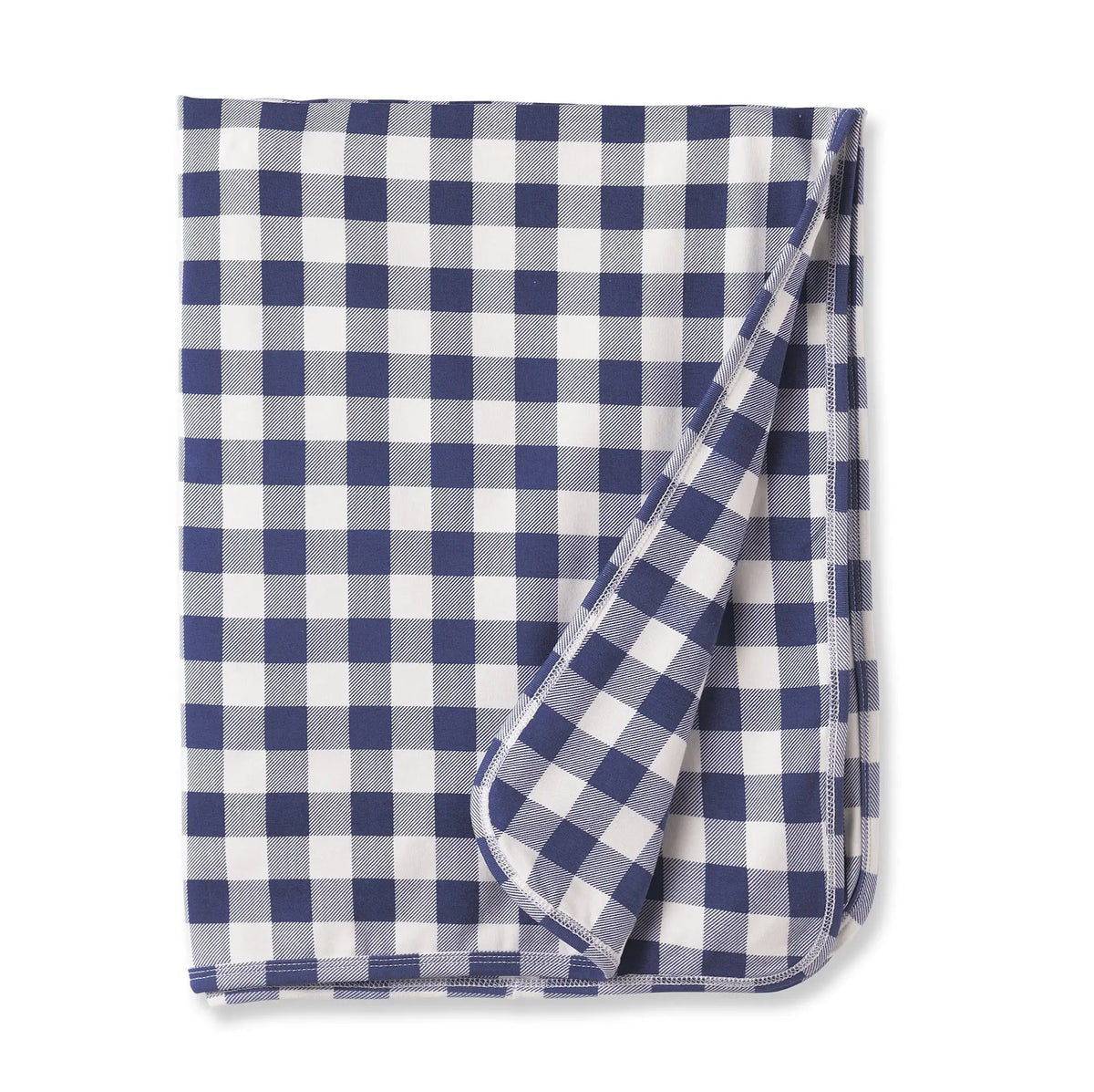 Picnic Plaid/Blue Soft Bamboo Stroller Blanket for Baby - Linens, Plaid, Napkin, Tartan, Dishcloth | Everetts Place