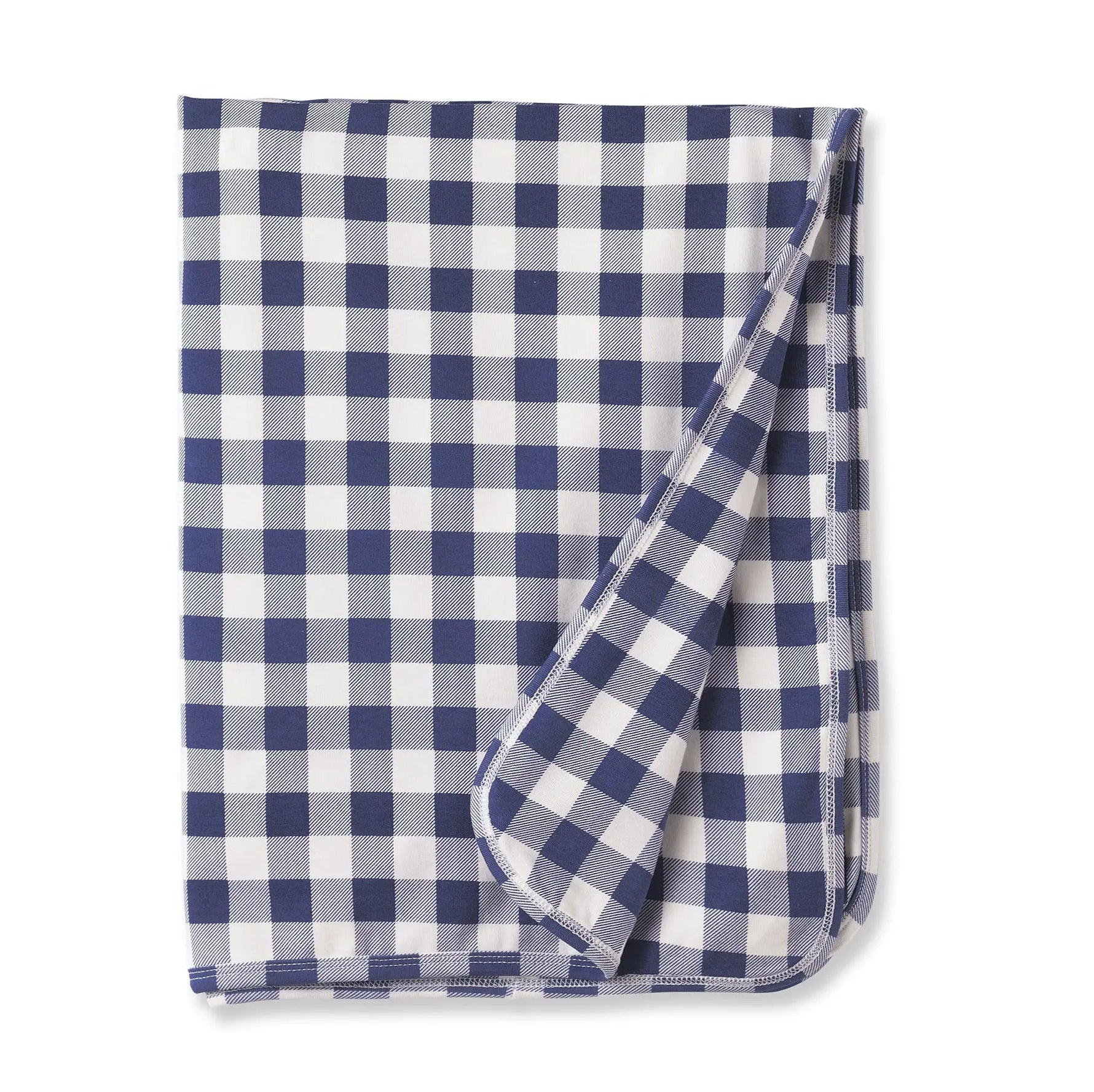 Picnic Plaid/Blue Soft Bamboo Stroller Blanket for Baby - Linens, Plaid, Napkin, Tartan, Dishcloth | Everetts Place