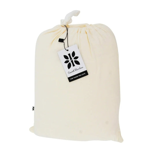 Silky Soft Bamboo Pillow Case for Kids with Easy Tear Tag and Center Flap Sweet Bamboo
