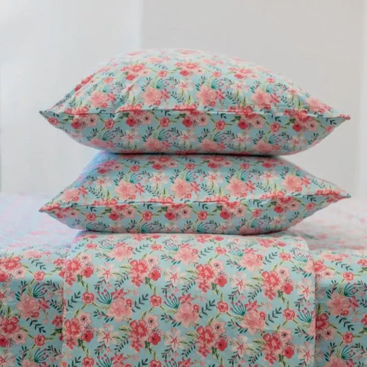 Silky Soft Pillow Case for Kids with Easy Tear Tag and Center Flap Sweet Bamboo