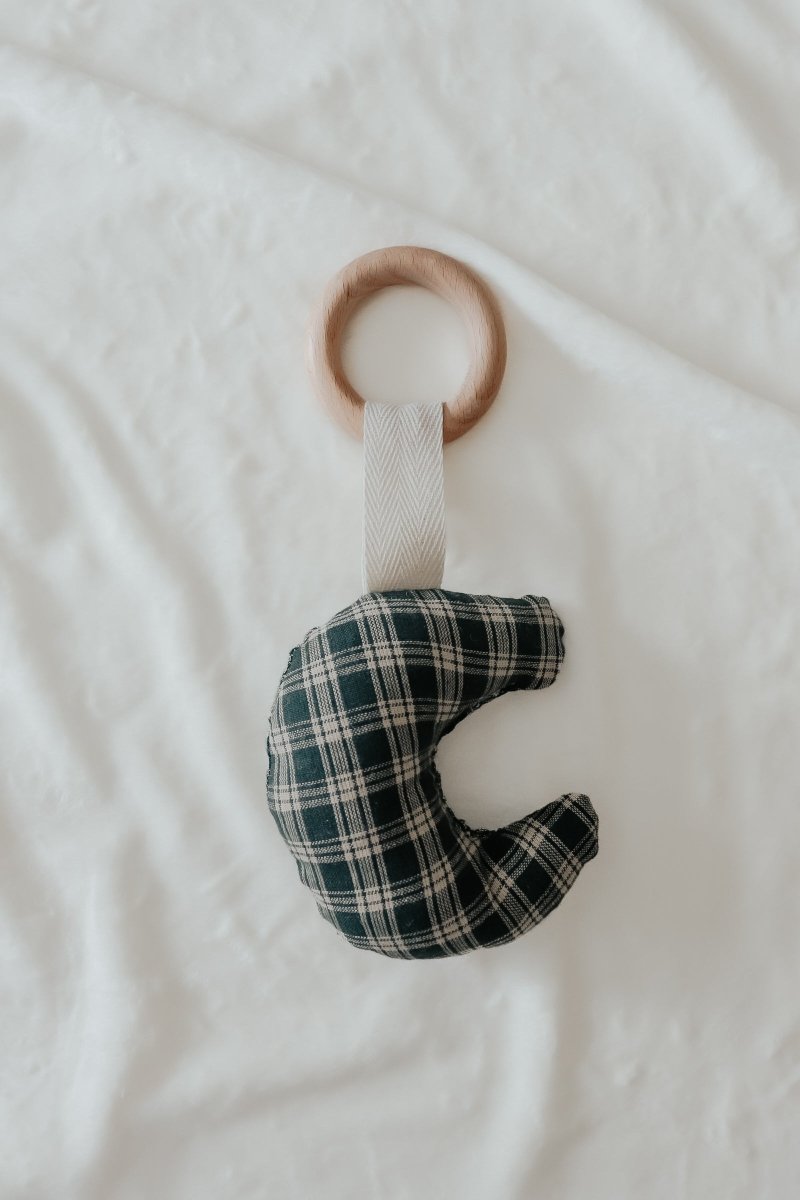 Little Mae & Co Pine Wood Teethers Shapes Star Moon Cloud For Babies - Everetts Place Boutique - 