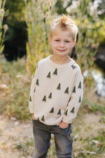 Mebie Baby Pines Knit Sweater for Baby and Toddler Size 0 to 7Y Cozy Knit - 