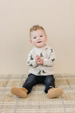 Mebie Baby Pines Knit Sweater for Baby and Toddler Size 0 to 7Y Cozy Knit - 