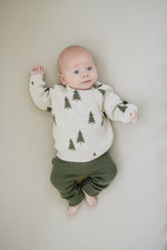 Mebie Baby Pines Knit Sweater for Baby and Toddler Size 0 to 7Y Cozy Knit - 
