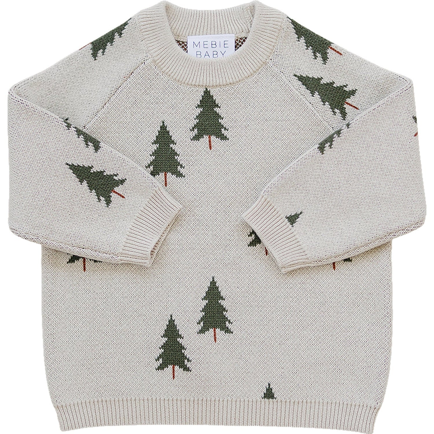 Mebie Baby Pines Knit Sweater for Baby and Toddler Size 0 to 7Y Cozy Knit - 