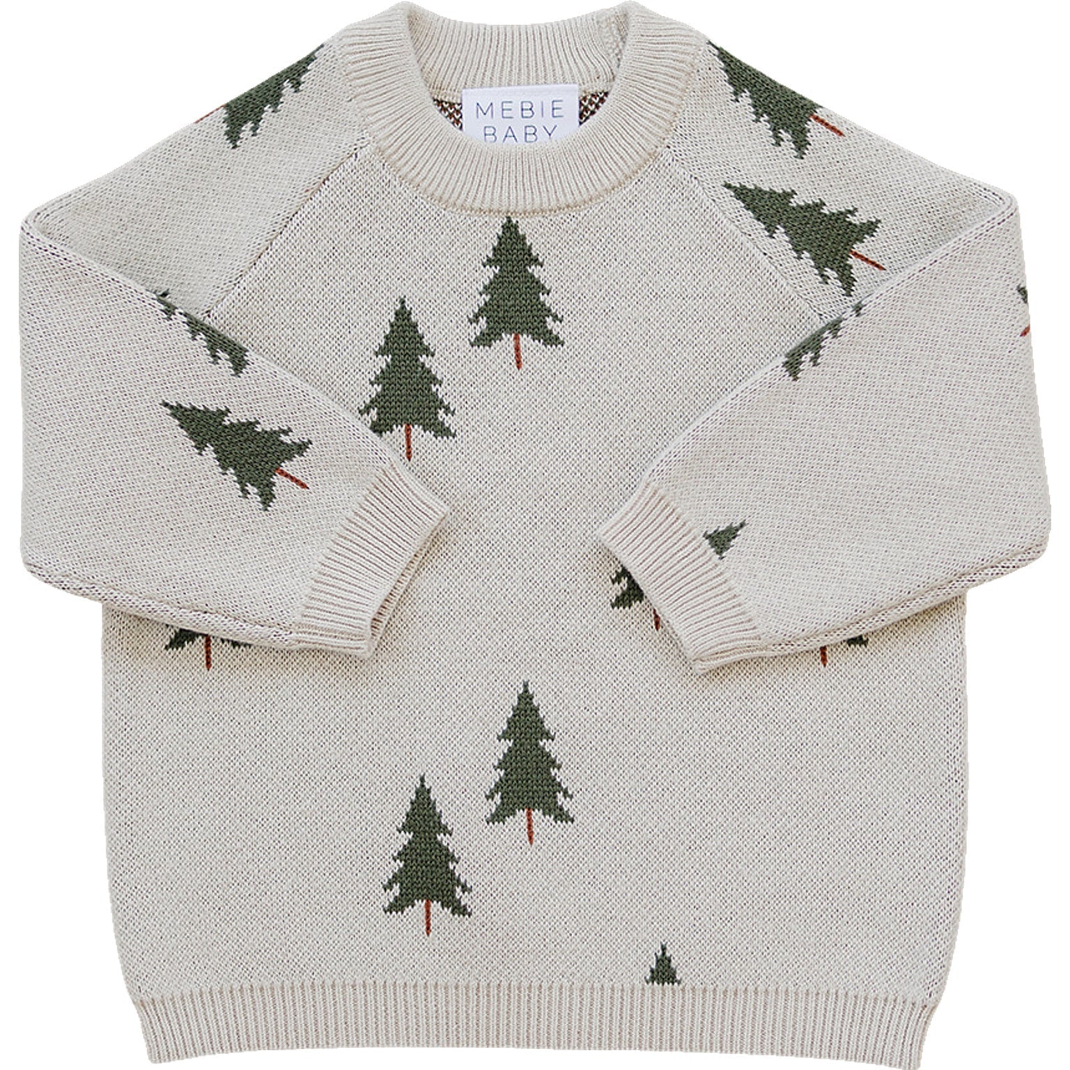 Mebie Baby Pines Knit Sweater for Baby and Toddler Size 0 to 7Y Cozy Knit - 