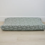 Mebie Baby Pines Muslin Changing Pad Cover - 