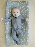 Mebie Baby Pines Muslin Changing Pad Cover - 