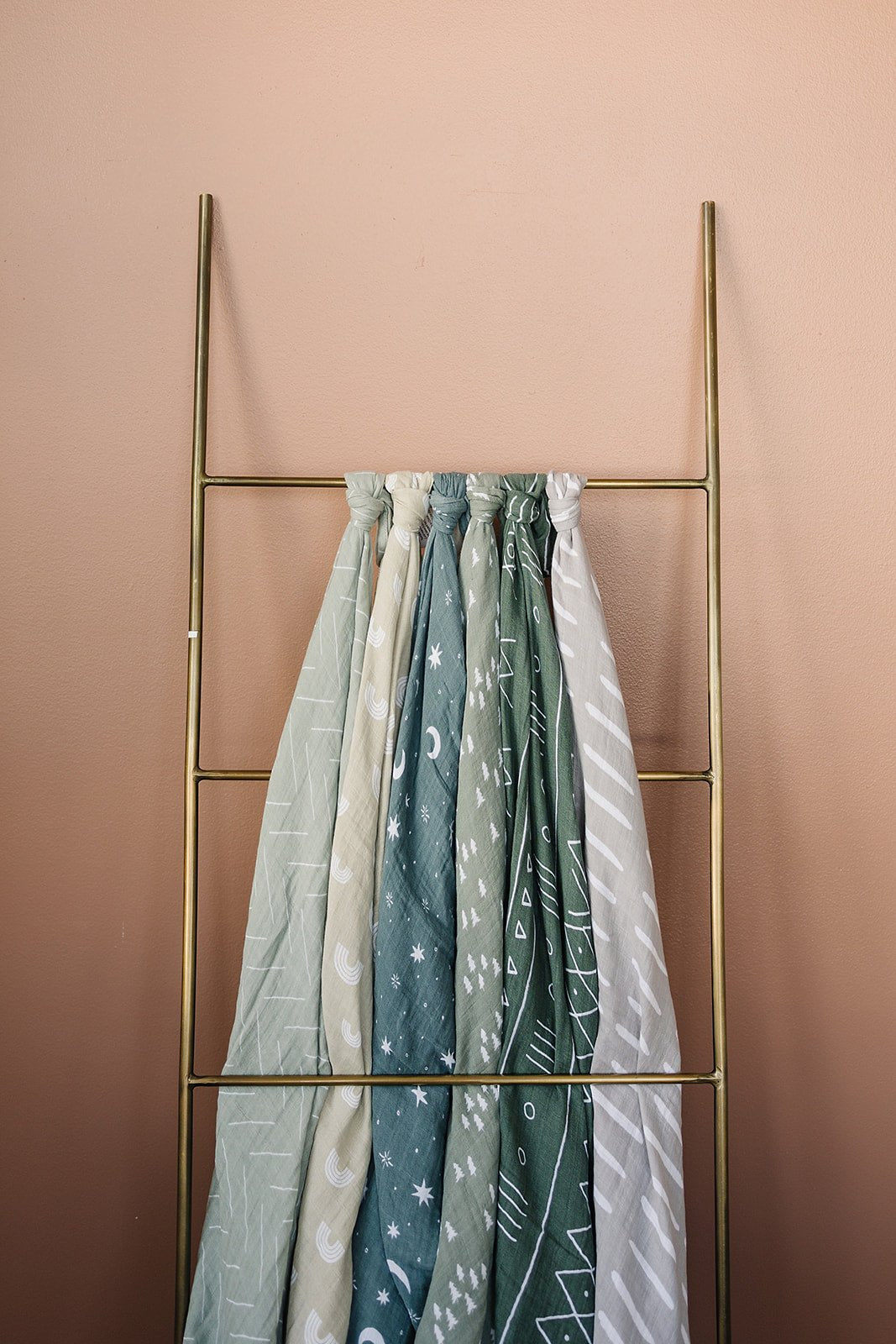 Mebie Baby Pines Muslin Swaddle Blanket - 