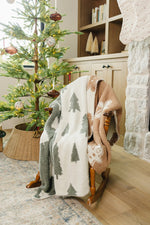 Mebie Baby Pines Plush Blanket - 