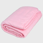 Bam & Stitch Pink Blossom Bamboo Kids Blanket | Soft Pastel Quilt - 