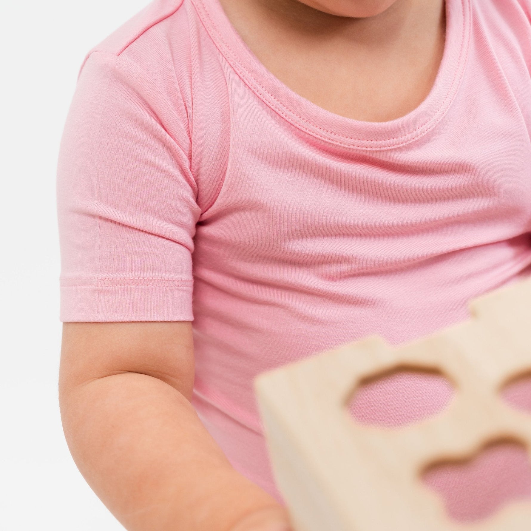 Bam & Stitch Pink Blossom Short Sleeve Pajamas - 