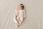 Mebie Baby Pink Bow Plush Blanket Three Sizes Lightweight And Breathable - 