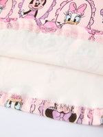 Rylee Faith Designs Pink Character Mirror Bow Print Girls' Dress - 