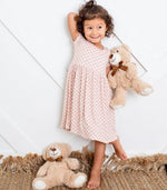 Bestaroo Pink Checks Dress - 