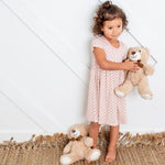 Bestaroo Pink Checks Dress - 