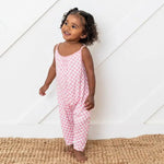 Bestaroo Pink Checks Jumpsuit - 