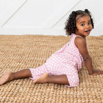Bestaroo Pink Checks Jumpsuit - 