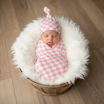 Pink Checks Swaddle - Baby & Toddler Clothing, Infant, Sleep, Pink, Child | Everetts Place