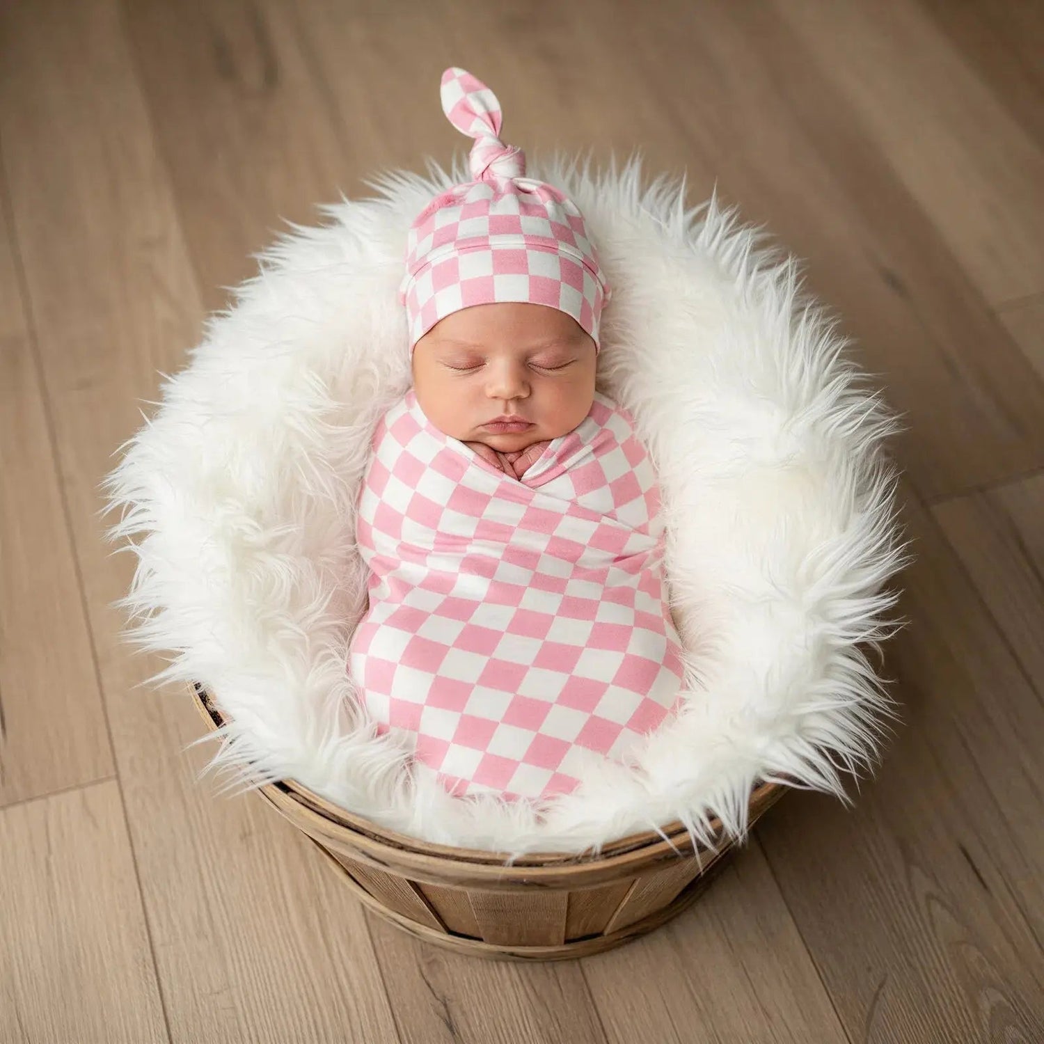 Pink Checks Swaddle - Baby & Toddler Clothing, Infant, Sleep, Pink, Child | Everetts Place