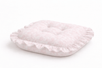 Little Mae & Co Pink Chinoiserie Ruffle Baby Lounger CoverEveretts Place