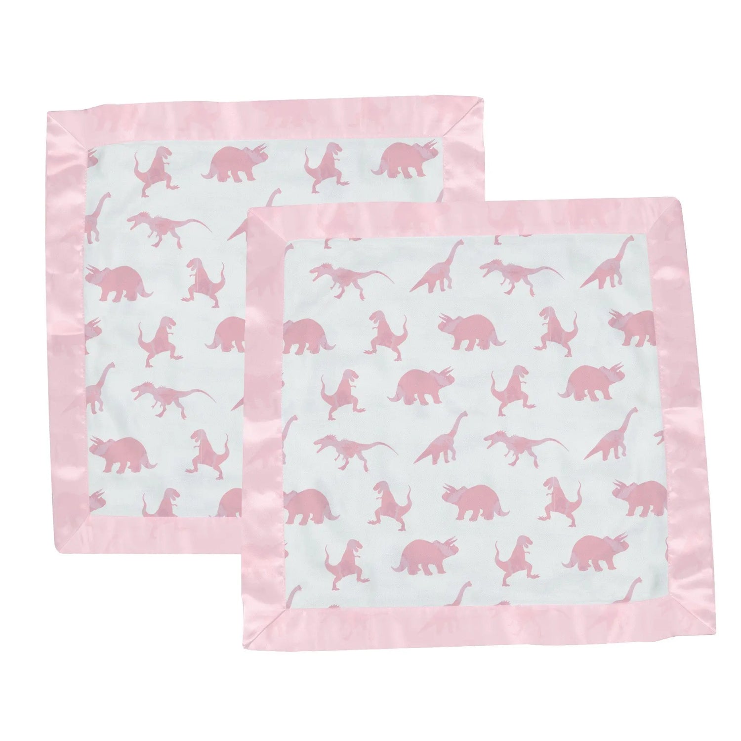 Newcastle Classics Soft Bamboo Security Blanket with Cute Dinosaur Print for Babies - Baby & Toddler Bamboo Security Blanket
