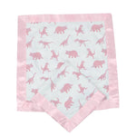 Newcastle Classics Pink Dinosaurs Bamboo Newcastle Blankie - 