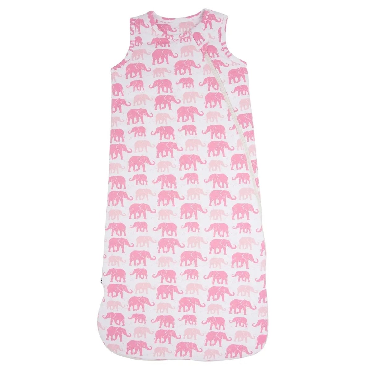 Sweet Bamboo Pink Elephant Sleep Sack with 2 Way Zipper for Babies 0 to 9 Months - 