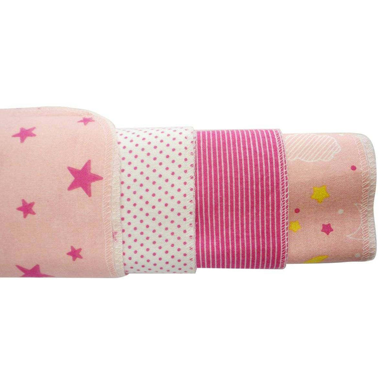 Pink Four Pack Receiving Blanket - Everetts Place: Online Boutique - Blankets & Pillows