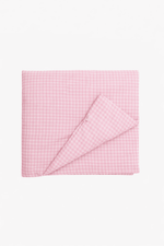 Little Mae & Co Pink Gingham Crib Quilted BlanketEveretts Place