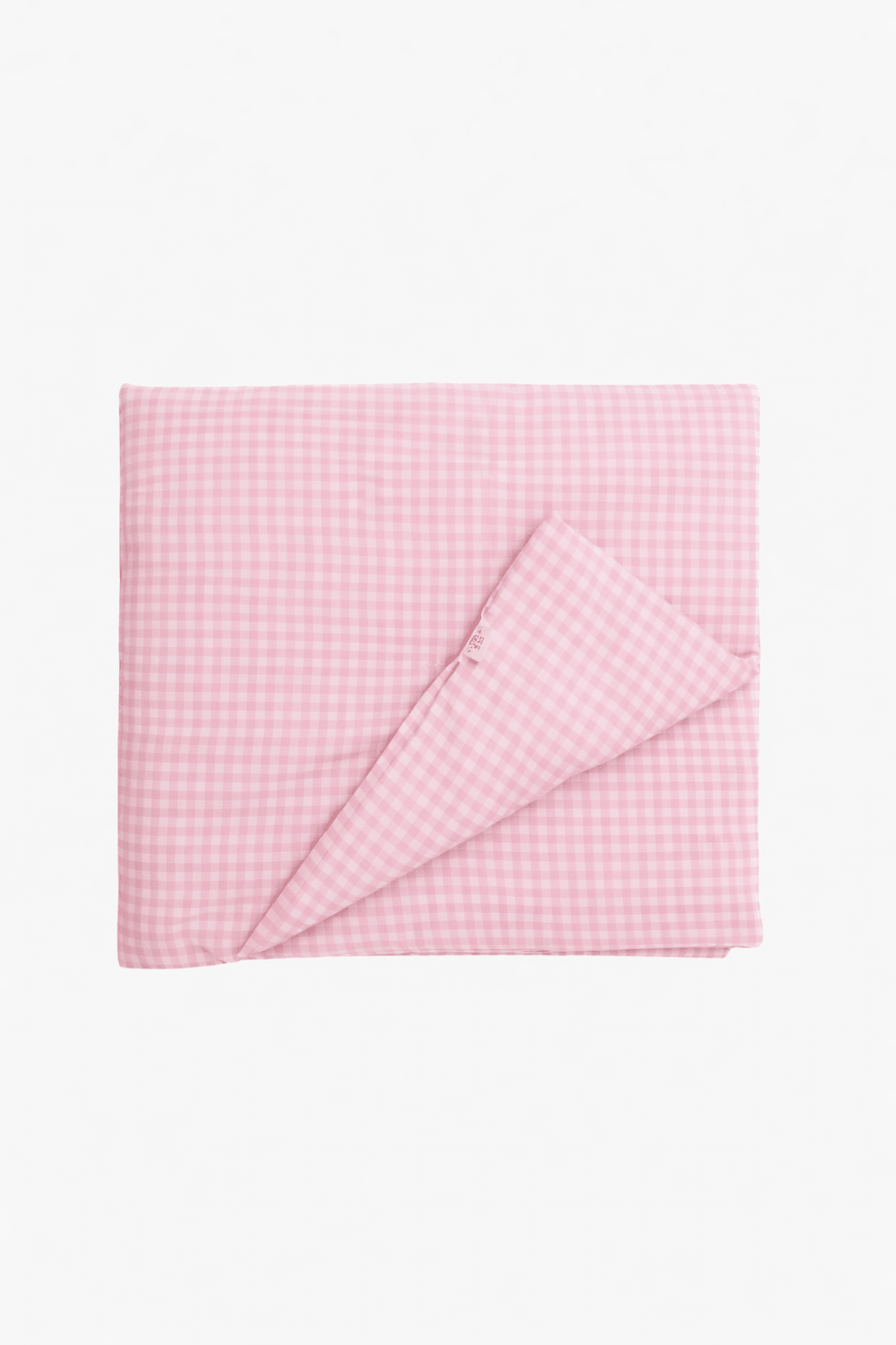 Little Mae & Co Pink Gingham Crib Quilted BlanketEveretts Place