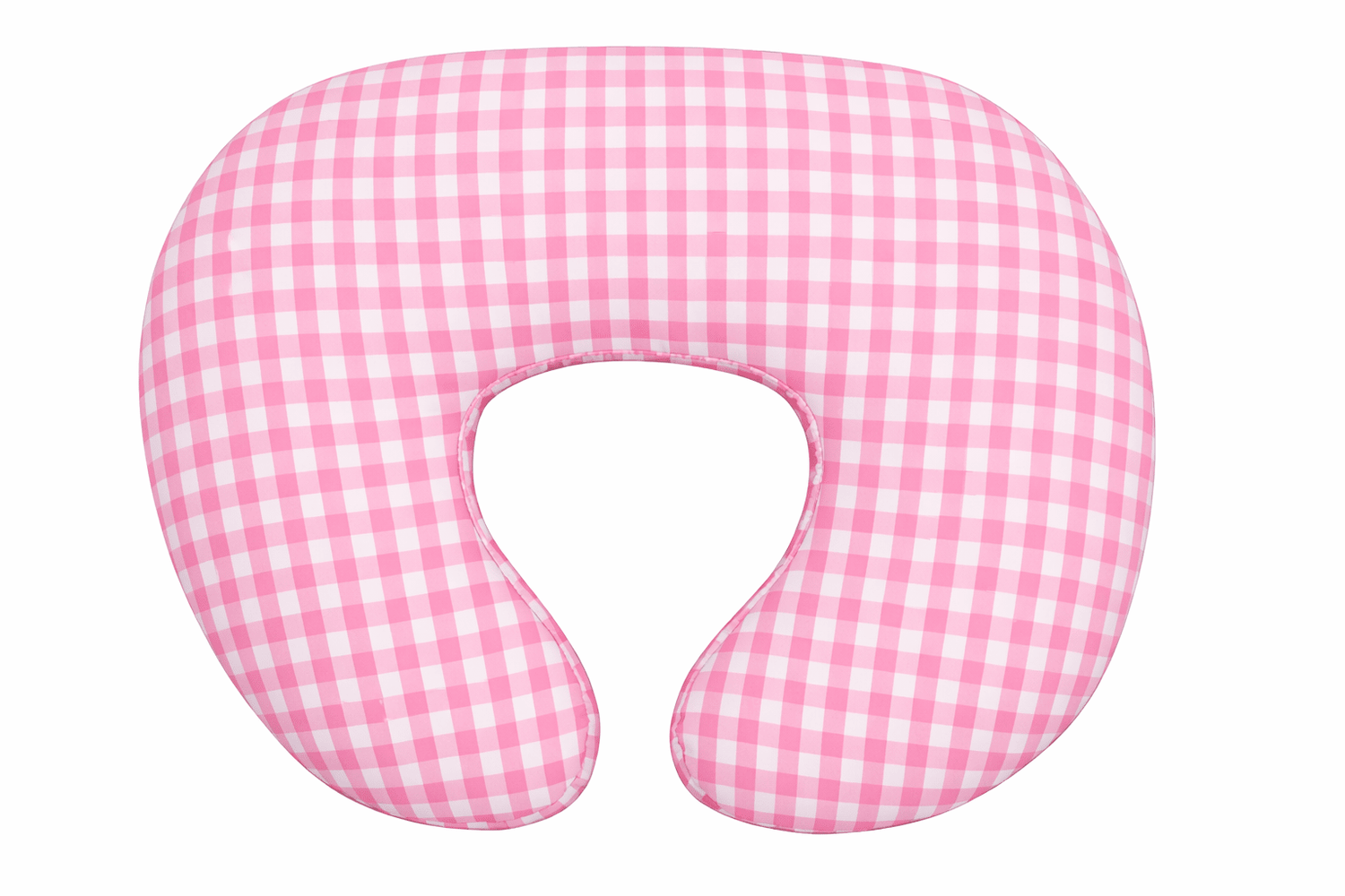 Little Mae & Co Pink Gingham Nursing Pillow CoverEveretts Place