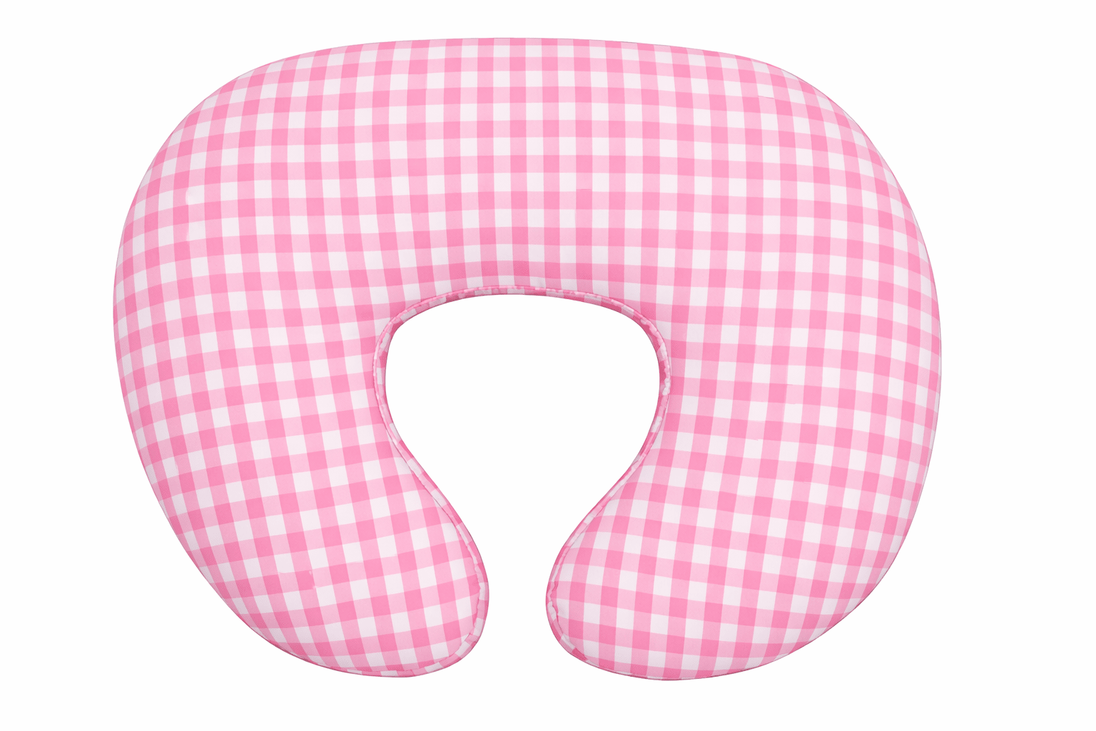 Little Mae & Co Pink Gingham Nursing Pillow CoverEveretts Place