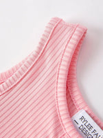 Rylee Faith Designs Pink Girls Top Bow Floral Print Bell Bottom Pants Set - Everetts Place Boutique - 