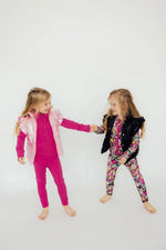 Mila & Rose ® Pink Iridescent Puffer Vest - 