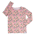 Sweet Bamboo Original Big Kid Pajama Set with Floral Print for Comfortable Sleep - Apparel & Accessories > Clothing > Sleepwear & Loungewear > Pajamas Big Kid PJ
