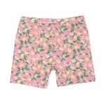 Sweet Bamboo Pink Lemon Floral Print Summer Pajama Set for Stylish Kids - 
