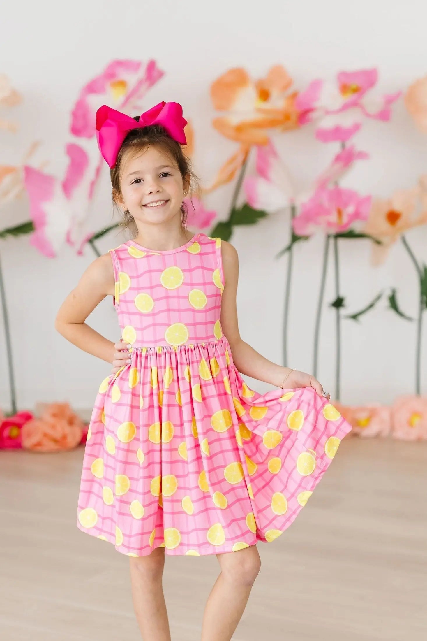 Mila & Rose ® Pink Lemonade Tank Twirl Dress - 