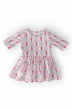 Mila & Rose ® Pink Nutcracker 3/4 Sleeve Twirl Bodysuit - 