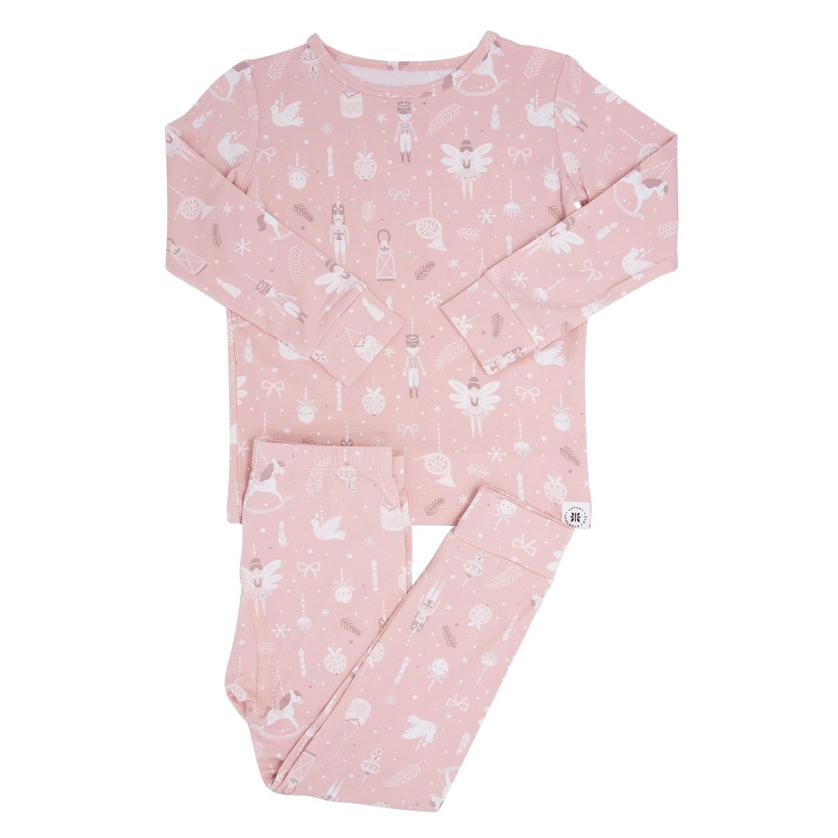 Sweet Bamboo Pink Nutcracker Big Kid Pajama - 
