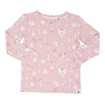 Sweet Bamboo Pink Nutcracker Big Kid Pajama - 