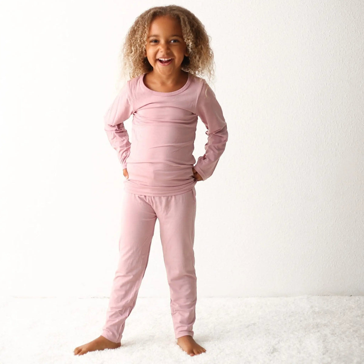Pink Pajama - Sleeve, Pink, Child, Pajamas, Active Pants | Everetts Place